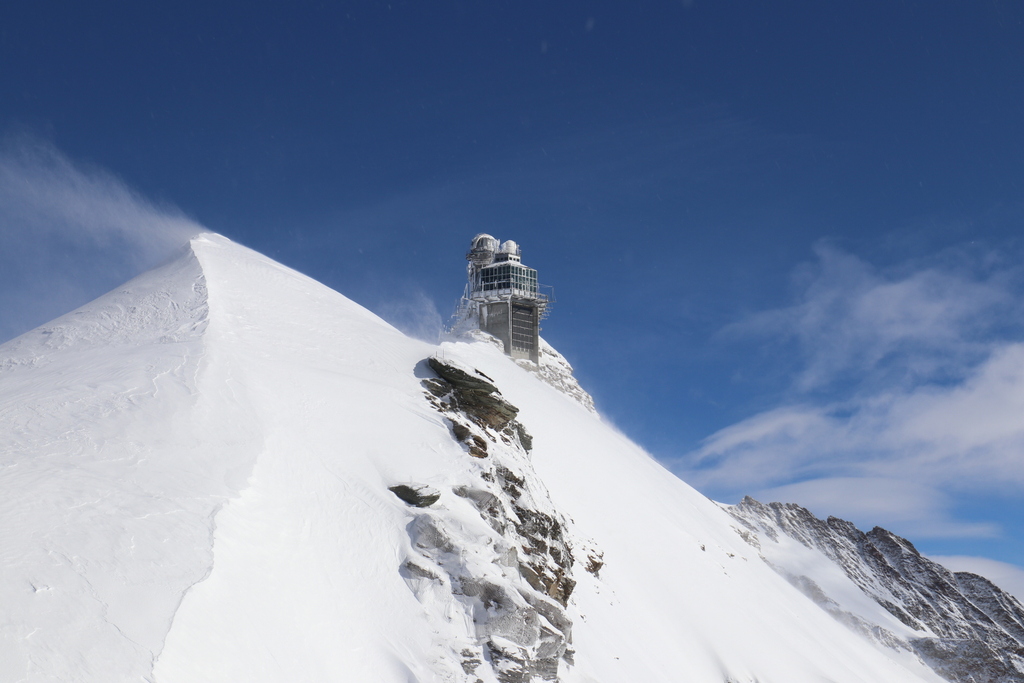 View from Jungfraujoch Research Station